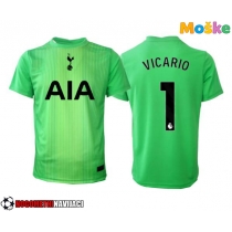 Moške Nogometnih dresov Tottenham Hotspur Guglielmo Vicario #1 Vratar Domači 2025-26 Kratki rokavi